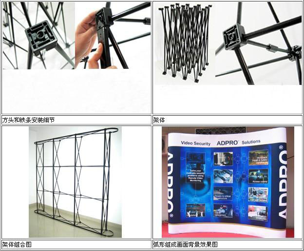 【深圳布拉網(wǎng)】拉網(wǎng)展架的特點(diǎn)！