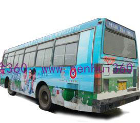 深圳公交車身廣告投放有3大形式