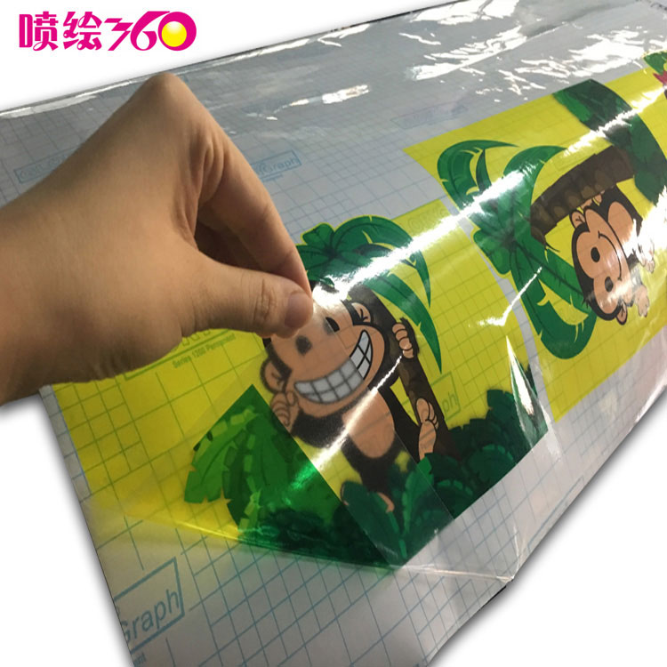 小噴繪,大作為,老司機助你透明玻璃貼創(chuàng)意彩繪制作