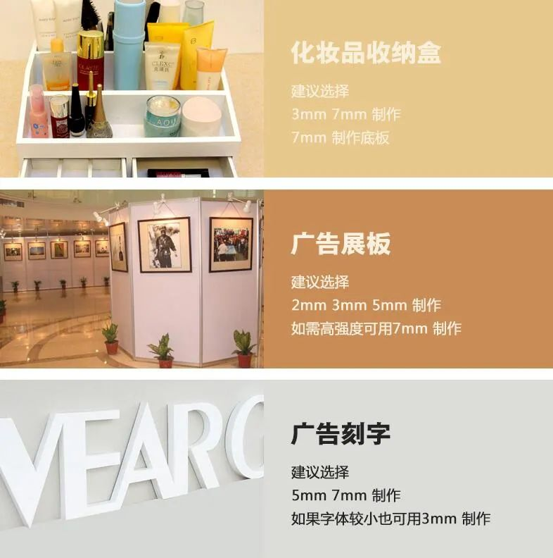 常用廣告物料科普之PVC板