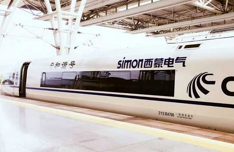 噴繪360高鐵和諧號車廂外車身案例