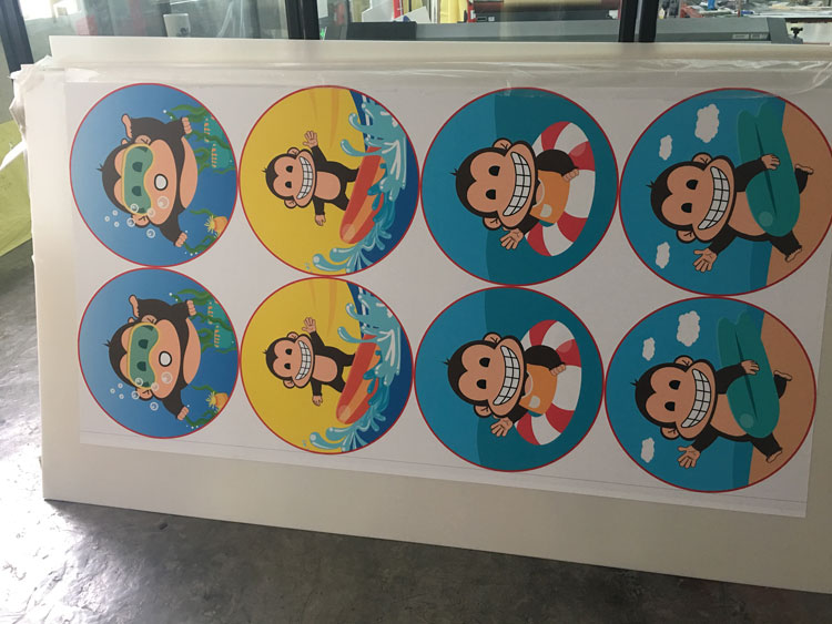 背膠裱kt板畫(huà)板廣告展示
